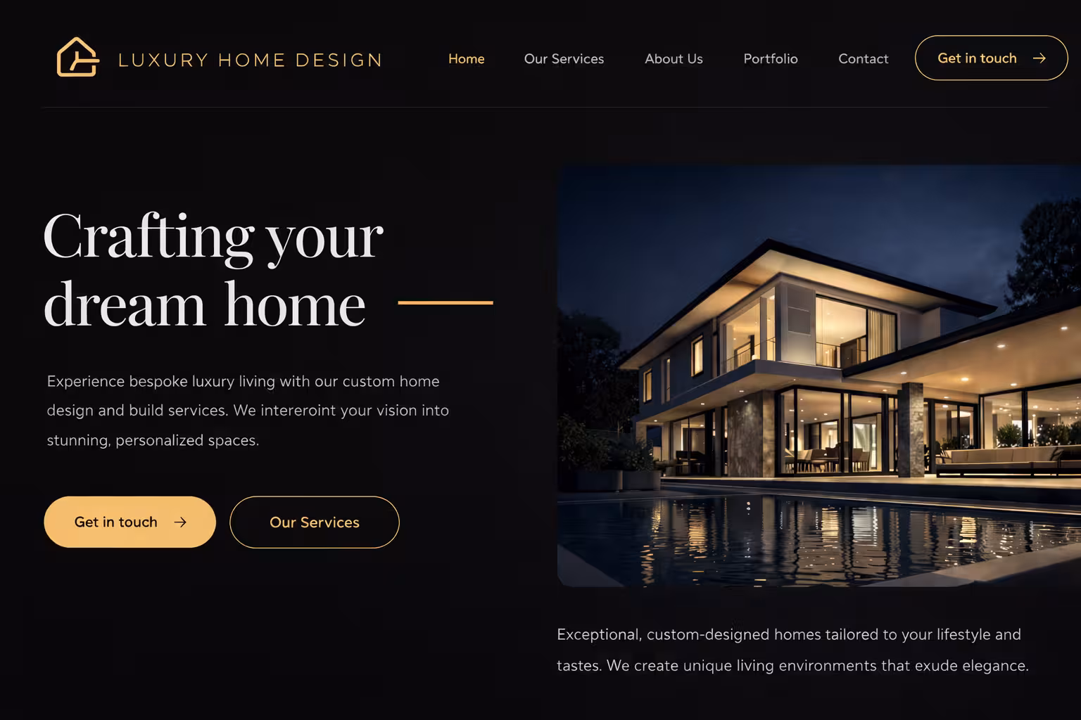 Visibuild project screenshot